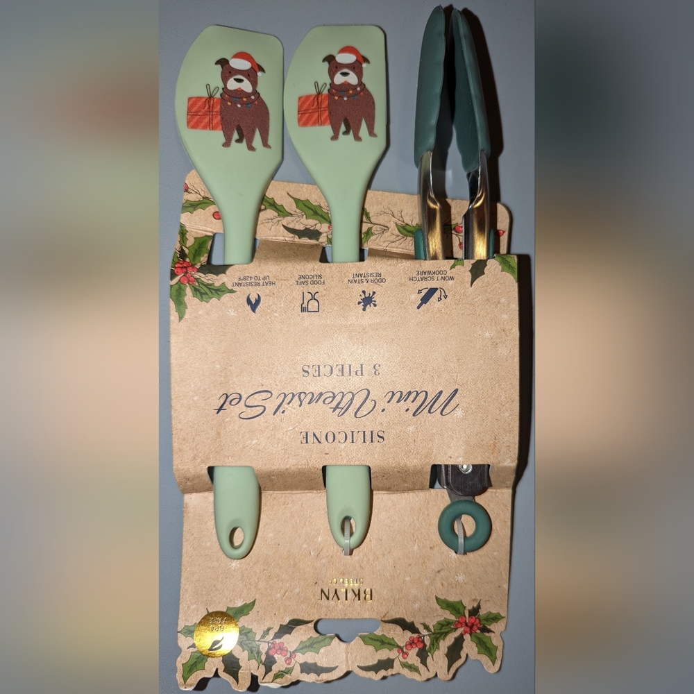 Boxer mini spatulas and tongs